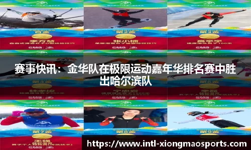 赛事快讯：金华队在极限运动嘉年华排名赛中胜出哈尔滨队