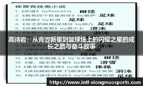 高诗岩：从青涩新星到篮球场上的闪耀之星的成长之路与奋斗故事